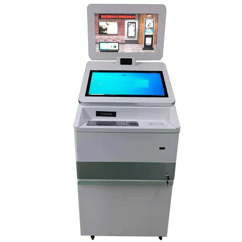 酒店銀行機關(guān)政務電信移動大廳23.8寸自助終端機支持定制加工